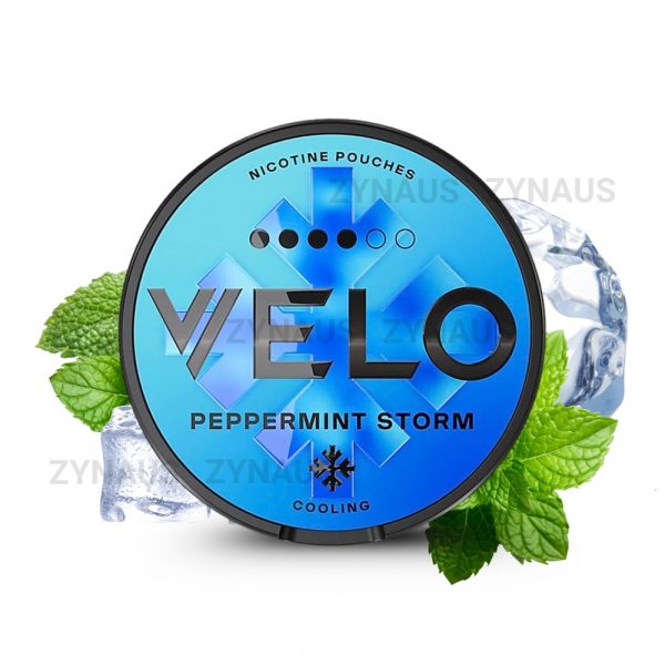 Velo Nicotine Pouches Peppermint Storm 11mg