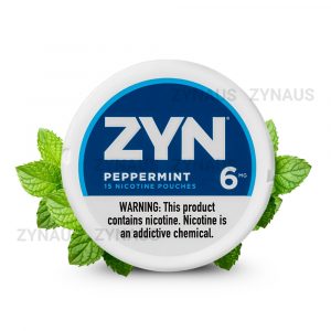 ZYN Nicotine Pouches Mini Peppermint 6mg
