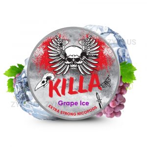 KILLA Nicotine Pouches Grape Ice 12.8mg